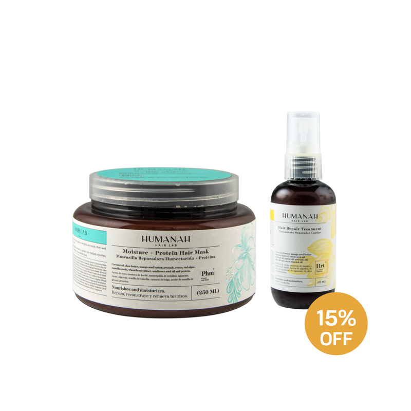 KIT DÚO REPARADOR: Mascarilla Reparadora (250ml) + Tratamiento Reparador (75ml)