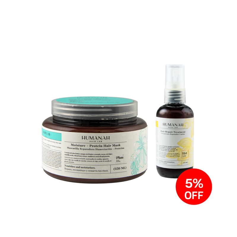 KIT DÚO REPARADOR: Mascarilla Reparadora (250ml) + Tratamiento Reparador (75ml)