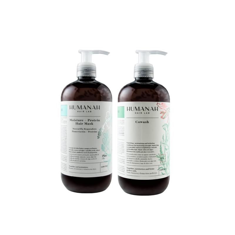 KIT RIZOS RENOVADOS: COWASH + MASCARILLA REPARADORA