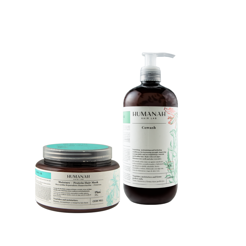 KIT RIZOS RENOVADOS: COWASH + MASCARILLA REPARADORA